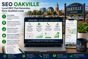 SEO Oakville helping local businesses improve Google rankings and generate qualified leads.